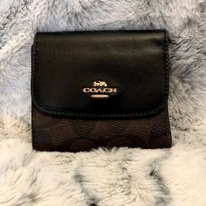 COACH leather wallet